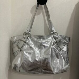 Abro leather slouchy hobo bag